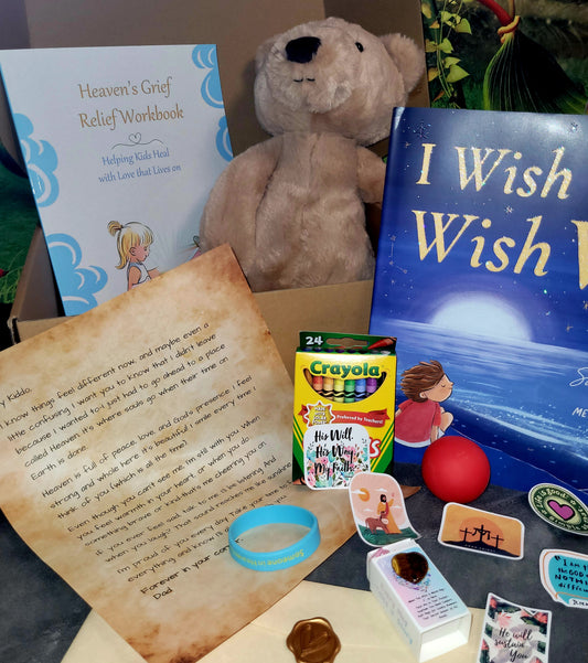 Bear Bereavement Box – Christian Grief Gift for Kids