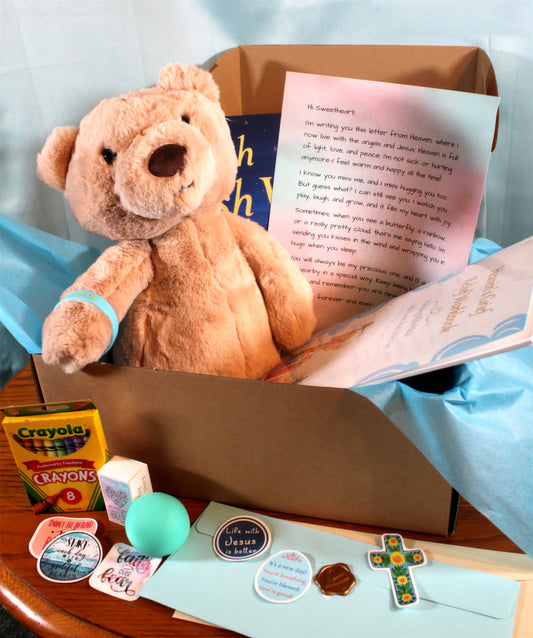 Bear Bereavement Box – Christian Grief Gift for Kids