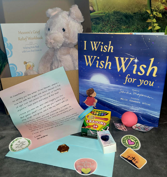 Pink Piglet Bereavement Box – Christian Comfort Gift for Children